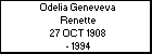 Odelia Geneveva Renette