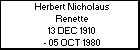 Herbert Nicholaus Renette