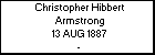 Christopher Hibbert Armstrong