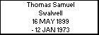 Thomas Samuel Swalwell