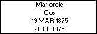 Marjordie Cox