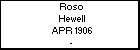 Roso Hewell