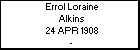 Errol Loraine Alkins