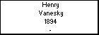Henry Vanesky