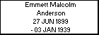 Emmett Malcolm Anderson