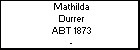 Mathilda Durrer