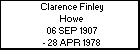 Clarence Finley Howe