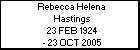 Rebecca Helena Hastings