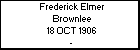 Frederick Elmer Brownlee