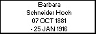 Barbara Schneider Hoch