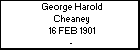George Harold Cheaney