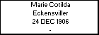 Marie Cotilda Eckensviller