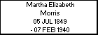 Martha Elizabeth Morris