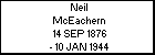 Neil McEachern