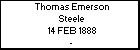Thomas Emerson Steele
