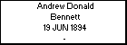 Andrew Donald Bennett