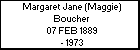 Margaret Jane (Maggie) Boucher