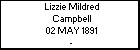 Lizzie Mildred Campbell