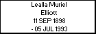 Lealla Muriel Elliott