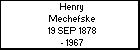 Henry Mechefske