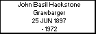 John Basil Hackstone Grawbarger