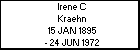 Irene C Kraehn