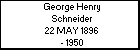 George Henry Schneider