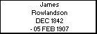 James Rowlandson