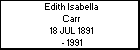 Edith Isabella Carr