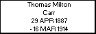 Thomas Milton Carr
