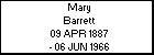 Mary Barrett
