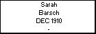 Sarah Barsch