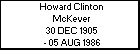 Howard Clinton McKever