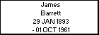 James Barrett