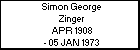 Simon George Zinger