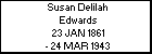 Susan Delilah Edwards