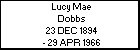 Lucy Mae Dobbs