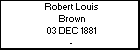 Robert Louis Brown