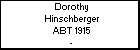 Dorothy Hinschberger