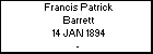 Francis Patrick Barrett