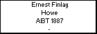 Ernest Finlay Howe