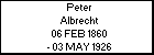 Peter Albrecht