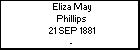 Eliza May Phillips