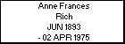 Anne Frances Rich