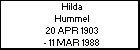 Hilda Hummel