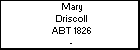 Mary Driscoll