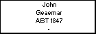 John Geaemar