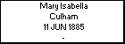 Mary Isabella Culham