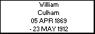 William Culham