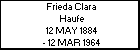 Frieda Clara Haufe